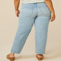 Ücretsiz Montaj Kadın 90'lı Rahat Kot Pantolon