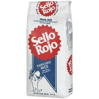 Sello Rojo Zenginleştirilmiş Kısa Taneli Pirinç, inci Pirinç, lb Torba