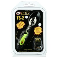 Blitz Lures 1 2 oz Blitz TS-2, Siyah Arka Grafik Tirbuşon