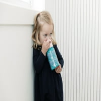 Bebekler için Basit Modern 10oz Zirve damlatmaz bardak - Bebek Su Şişesi Vakum Yalıtımlı Bardaklar Çift Duvarlı Çocuklar