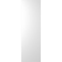 Ekena Millwork 12 W 39 H Gerçek Fit PVC Çalkalayıcı Sabit Montajlı Panjurlar, Siyah