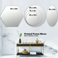 Designart 31.5 31.5 Modern Duvar Aynası