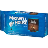 Maxwell House Koyu Kavrulmuş Koyu Çekilmiş Kahve, 10. oz Çanta