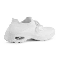 Beyaz Ultra Hafif Minimalist Kadın Yürüyüş Ayakkabısı