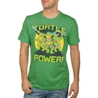Kaplumbağa Gücü Erkek Grafik Tişört