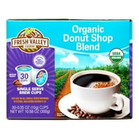 Taze Vadi Çiftliği Organik Çörek Dükkanı Keurig, Ct için% 100 Arabica Tekli Kahve Servisi