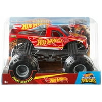 Hot Wheels Monster Trucks 1: Ölçekli Yarış Pikap Oyun Aracı
