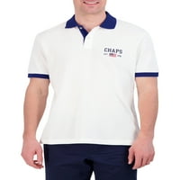 Ahbap erkek Klasik Fit Kısa Kollu Pamuklu Günlük Yenilik Logo Pike Polo Gömlek