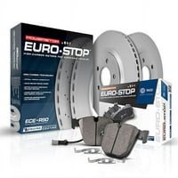 Güç Durdurma Önü Euro-Stop ECE-R Sertifikalı Fren Balatası ve Rotor Kiti, ESK7162