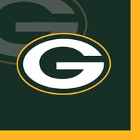 Green Bay Packers İçecek Peçeteleri, 16'lıPaket