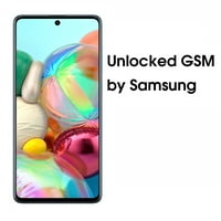 Samsung Galaxy A A715F 128GB çift SIM GSM Unlocked telefon - Prizma ezmek Gümüş