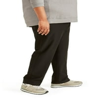 Dockers erkek Büyük ve Uzun Boylu Düz Fit Akıllı Örgü Konfor Örgü Chino Pantolon
