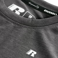 Russell Boys Fresh Force Atletik Uzun Kollu Geri Dönüşümlü Tişörtler, 2'li Paket, Bedenler 4'lü ve Husky