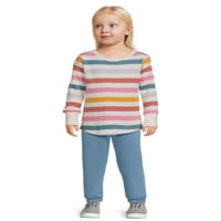 Garanimals Toddler Kız Uzun Kollu Termal Tişört, Bedenler -5T