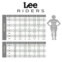 Lee Riders kadın Şekli Yanılsamalar Midrise Bootcut Pantolon