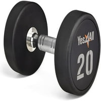 Yes4All lbs Premium ağır Üretan Dambıl, Tekli