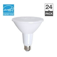 Sadece LED Ampulleri Koruyun, 15W Kısılabilir Par 38, Sıcak Beyaz, 24 Sayım