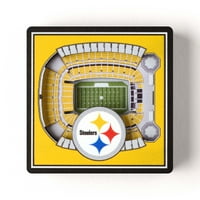 YouTheFan NFL Pittsburgh Steelers 3D Stadyummagnet'i Görüntüle