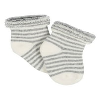 Gerber Erkek Bebek veya Kız Cinsiyet Nötr Havlu Kıpır Kıpır Geçirmez Çoraplar