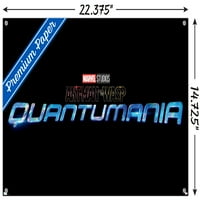 Marvel Karınca Adam ve Yaban Arısı: Quantumania - Raptiyeli Logolu Duvar Posteri, 14.725 22.375