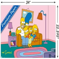 Simpsonlar - Kanepe Duvar Posteri, 22.375 34