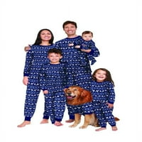 Tatil Zamanı Toddlers 'Fair Isle Eşleşen Aile Pijamaları Seti, 2 Parça