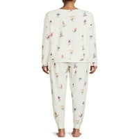 Aspen Dream Kadın Uzun Kollu Üst ve Pijama Pantolon Takımı