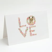 Cairn Terrier Aşk Tebrik Kartları ve Zarfları
