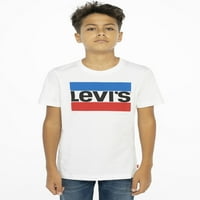 Levi's Erkek Çocuk Kısa Kollu Spor Tişört, 4-18 Beden