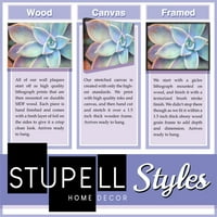 Stupell Ev Dekorasyonu Hayvan Çerçeveli Sanat Baskı