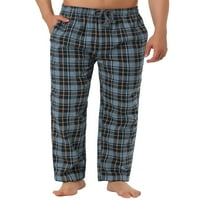 Benzersiz Pazarlık erkek Pijama pazen İpli Baskılı Pijama pantolon