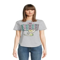 Tinkerbell Kadın Kısa Kollu Grafikli Tişört, Beden XS-XXXL