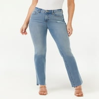Sofia Vergara tarafından Sofia Jeans Kadın Yüksek Rise Skinny Kick Boot Jeans