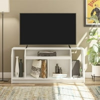 Ameriwood Home Uptown Flats 59 Beyaza kadar TV'ler için TV Standı