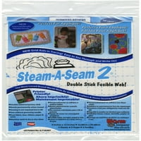 Sıcak Şirket Steam-A-Seam Çift Çubuklu Eriyebilir Ağ sayısı, Çoklu Paket 6