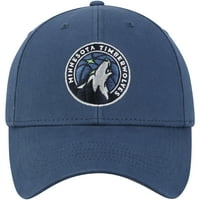 Erkekler Donanması Minnesota Timberwolves Toplu Temel Ayarlanabilir Şapka - OSFA
