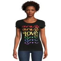 Yara Gençler Aşk Tüm Kısa Kollu Grafik T-Shirt