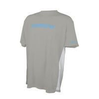 Shimano Balıkçılık Shimano Kısa Kollu Teknik Tişört - Articblu, XL [ATEEVAPSSXLBL]