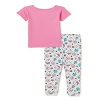 Hello Kitty Toddler Kız Çocuk Pamuklu Pijama Takımı