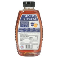 Silver Blossom Premium Saf Filtresiz Bal, ABD Ürünü, A Sınıfı, Saf, 32 oz