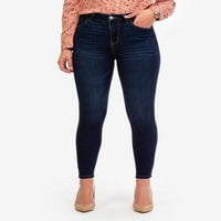 S. Polo Assn. Kadın Yüksek Bel Skinny Jeans, 1-21 Beden