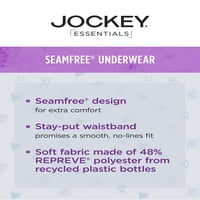 Jockey® Essentials Kızların Dikişsiz® Hipster paketi, Beden S-XL