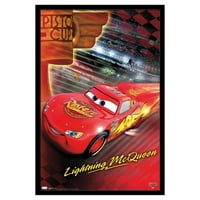 Disney Pixar Arabaları - Piston Kupası Duvar Posteri, 22.375 34