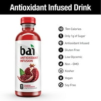 Bai Aromalı Su, Ipanema Narı, Antioksidan İnfüzyonlu içecekler, Sıvı Şişesi